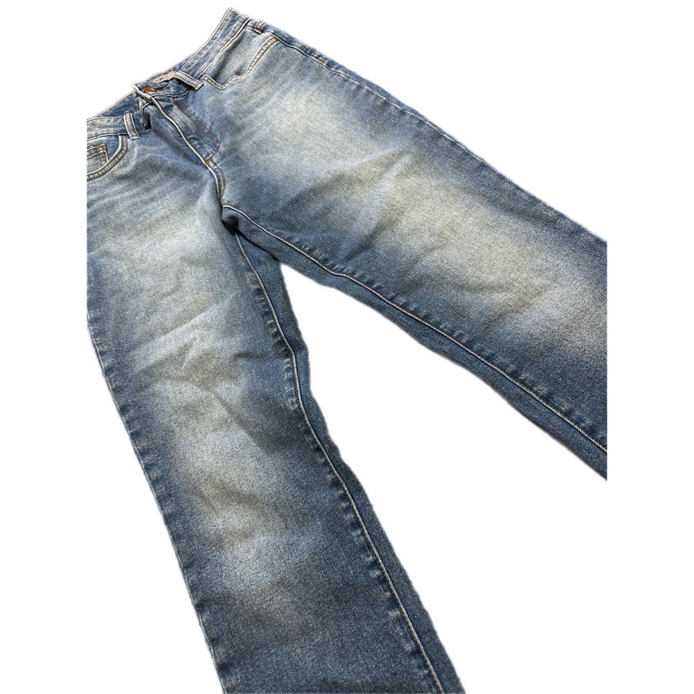 Joes Jeans Womens‎ Size 25 Flare Leg Distressed Frayed Hem Blue Denim Jeans - Picture 2 of 7